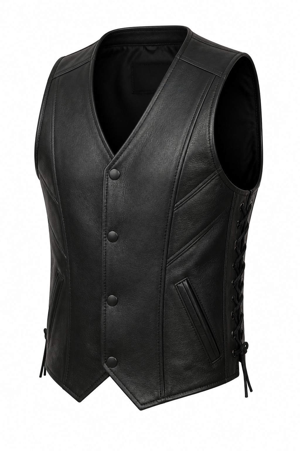 Motorcycle Racing Leather Vests 01