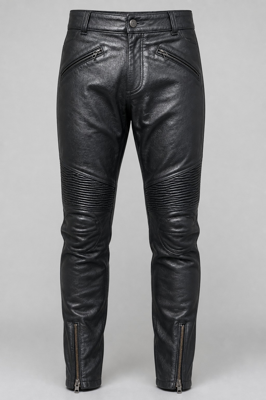 Vintage Classic Leather Pants 02