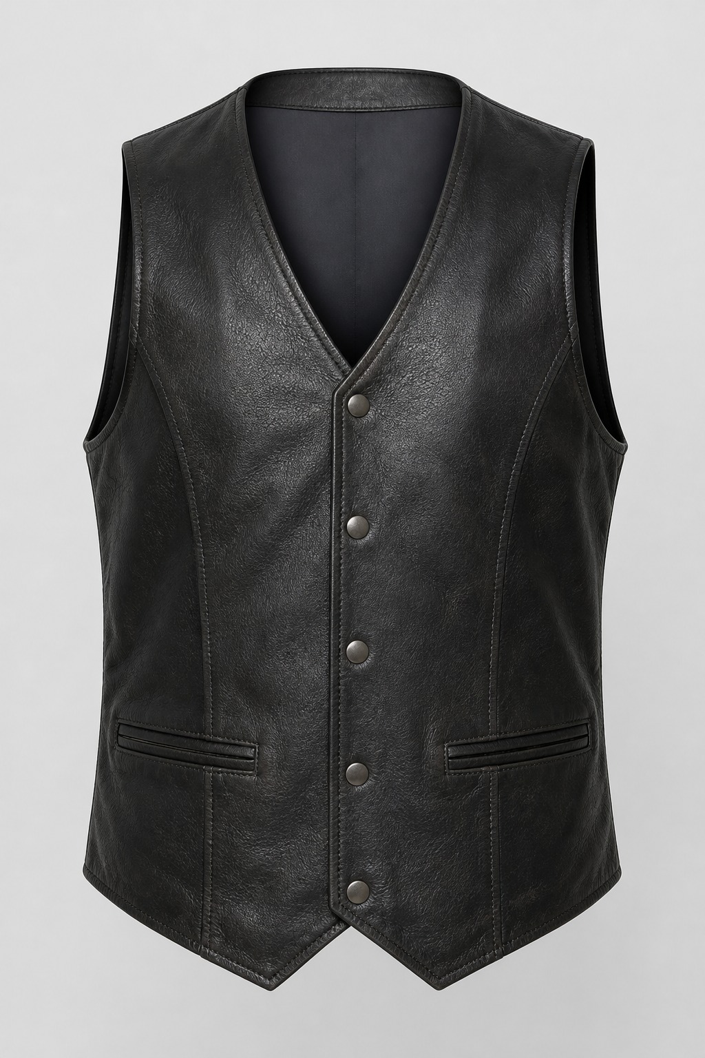 Vintage Classic Leather Vests 02
