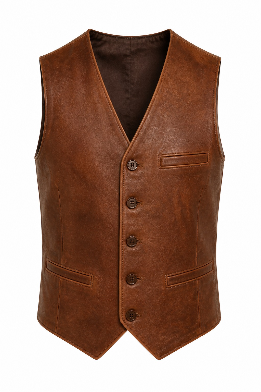 Vintage Classic Leather Vests 03